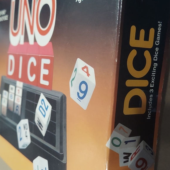 Vintage UNO Dice Game Croner International Games Dice - Picture 4 of 14